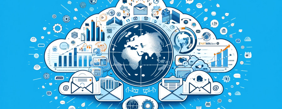 How many emails does AWS SES send globally?